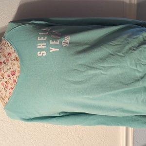 Vintage Victoria Secret PINK sweatshirt SHELL YEAH